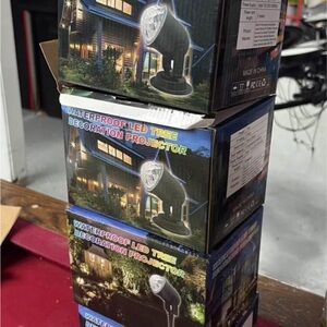 Waterproof LED Tree Decoration Projectors (4)